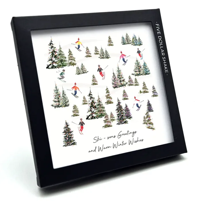 Five Dollar Shake Ski-Sons Greetings and Warm Winter Wishes Box